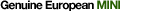 Genuine European Mini - Corporate Logo